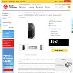 Lenovo M73 Desktop (i3-4150, 4GB RAM, 500GBB HDD, Win7 Pro) $549 @ Austin Computer