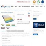 Sleep Therapy Sale - 40% off Dream Memory Foam Mattresses - from $437.40