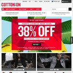 Cotton On- Happy Chinese New Year 38% off (Full Priced Items)