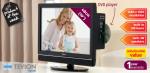 ALDI Tevion 19" HD LCD TV with built in DVD player $229 