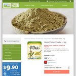 50% off 1kg Certified Organic Hemp Protein Powder $29.98 + $5.50 Shipping @ hempfoods.com.au