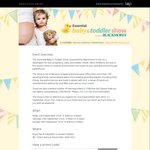 Free Tickets to The Essential Baby & Toddler Show, Sept 23-25 (NSW)