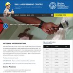 Government Subsidised Internal Waterproofing 1 Day Course @ Skill Assessment (NSW)
