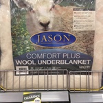 Jason Comforter Plus Wool under Blanket (Double Bed) $20, Normally $114 BigW