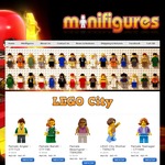 All LEGO City Minifigures $5.95 Each with Free Shipping @ Minifigures.com.au