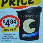 ½ Price Connoisseur Ice Cream Tubs 1L $4.84 @ IGA (Starts 2/6)