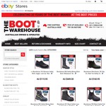 Get $10 off Your Next Pair of Boots @ The Boot Warehouse on eBay