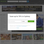 Groupon - Extra 10% Discount (Maximum $40) on Travel Deals. Ends Midnight