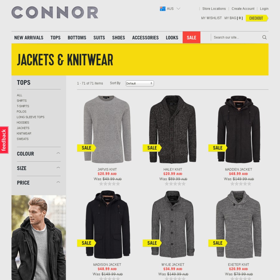 connor knitwear