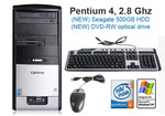 Desktop Computer - Pentium 4/2.8 Ghz/1GB DDR /500GB HDD /DVD-RW Dual Layer $149.98 Ex Govt Lease