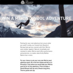 Win a Merino Wool Adventure Pack Worth $524