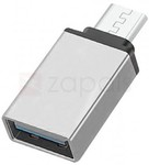 Aluminium Alloy Micro USB to USB OTG Adapter - Random Color US $0.39 | AU $0.50 Delivered @ Zapals