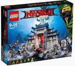 THE LEGO NINJAGO Movie Temple of The Ultimate Ultimate Weapon $109 @ Target (RRP $159)