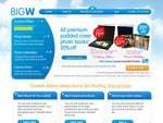 30% off Personalised Hard Cover Photobooks from Big W - Starting at $18.79 for 6 X 8"