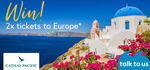 Win Return Cathay Pacific Flights to Europe for 2 Worth $3,000 from iTalkTravel & Cruise