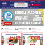 Free Standard Delivery for Online Orders at First Choice Liquor - $40 Minimum Spend