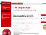 $50 Bonus for Opening Virgin Saver Account + Savings Plan + Deposit $1000 before 31/03/2011