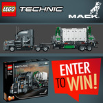 Win a LEGO Technic Mack Anthem Worth $249 from Mr Toys Toyworld