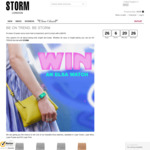 Win a Ladies' Fashion Watch from STORM of London