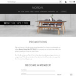Win a Spectre Dining Table from Nordik Living