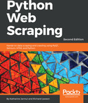 [FREE eBook] Python Web Scraping at Packtpub - Today Only