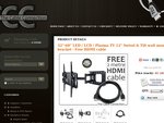 OZB Exclusive - Melb P/up Only- $52.00 - 32" - 60" Swivel LED/LCD/PLASMA Bracket w/ FREE 2M HDMI
