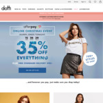 35% off Everything, Free Delivery for $90+ Orders @ Dotti (Online Only)
