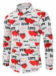 Love/Kiss Me/Couple Valentine Casual Shirts from AU $12.22 Delivered @ Dresslily