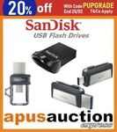 [eBay Plus] SanDisk Ultra Flair USB 3.0 64GB $13.50, 128GB $27.96 Delivered @ Apus  Auction eBay 