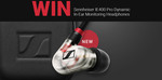 Win a Pair of Sennheiser IE400 Pro Dynamic in-Ear Monitors worth $589 from Mannys