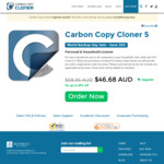 Carbon Copy Cloner 5 US $31.99 (~AU $47) - Mac OS Personal & Household Licence (Save 20%) @ Bombich