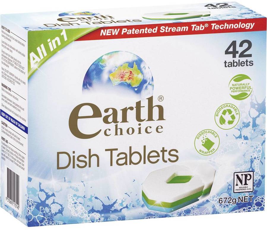 Earth Choice All in One Dishwasher Tablets (42 Pack) 11.30