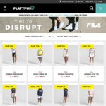 Up to 83% off: e.g. $9.99 Each Fila Tee/Shorts; Kappa or Russell Athletic Tee @ Platypus (C&C/Spend $25 Shipped via Shipster)