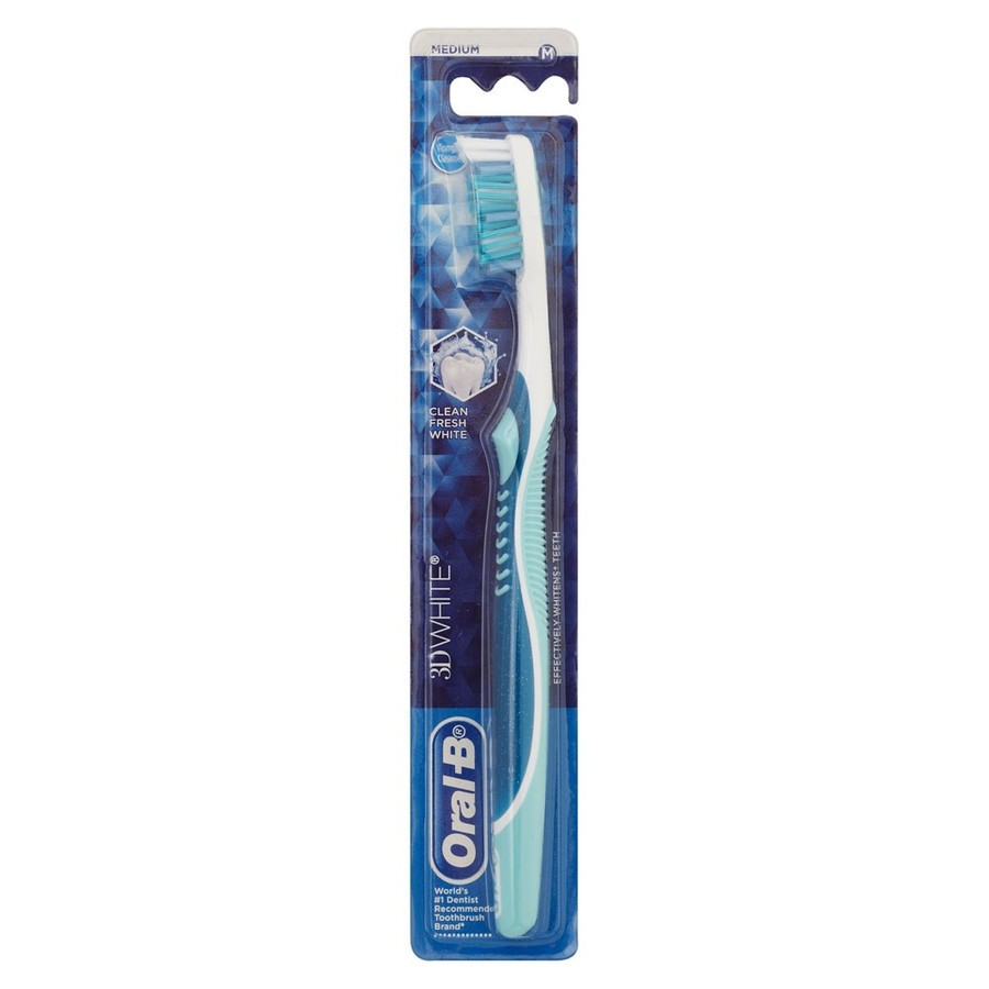 ORAL-B 3D White Medium Manual Toothbrush $1 @ Priceline - OzBargain