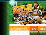 Up to 62% off on Wests Tigers Tickets for Their Final Four Home Games in Sydney!