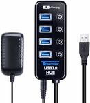 4 Ports Powered USB 3.0 Data Hub +1 USB Charging Port + AU Power Supply $18.39 + Shipping ($0 with Prime/$39+) @ Tendak AmazonAU