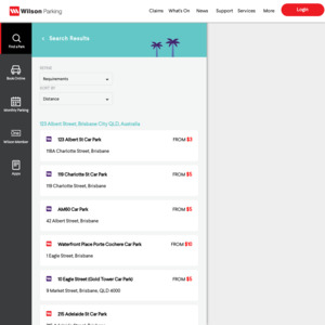 [QLD] Wilson Parking Brisbane CBD 123 Albert St - Weeknights/Weekend $6 (Pre-Book Online or via App)