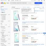 Samsung Galaxy Note10+ 256GB 4G $1061 / 512GB 5G $1359 + Delivery (Free for eBay Plus) @ Mobileciti eBay