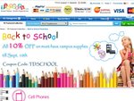 Back to School. ALL 10% OFF on Must-Have Campus Supplies - TinyDeal.com