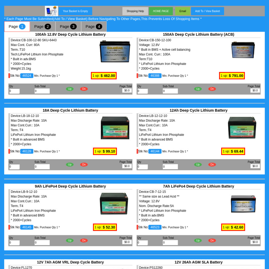 Purchase lithium online
