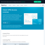 Free Synology VPN Plus Licenses for Users of Synology RT2600ac, RT1900ac, MR2200ac Routers