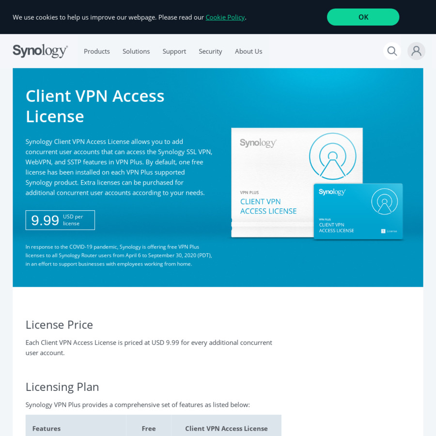 synology router vpn plus setup