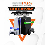 Win a PS5 or Xbox Series X (When Released) from Gamer Saloon