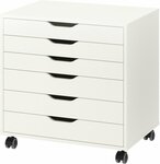 IKEA drawer unit on castors white was $199 now $149