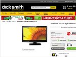 Dick Smith 42" Full High Definition LCD TV $397 FREE Delievery