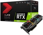 PNY GeForce RTX 3090 XLR8 Gaming Video Card, 24GB, Triple Fan, RGB $2599 + Shipping @ Kogan