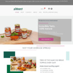 25% off Pikkant Savoury Bread Spread + Delivery @ Pikkant