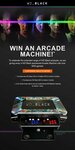 Win an Arcade Machine with 5,000 Games from Mwave/WD