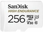[eBay Plus] SanDisk High Endurance 256GB Micro SD Card Class10 $35.58 Delivered @ iot.hub eBay