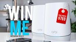 Win a Netgear Orbi RBK752 Wi-Fi 6 Mesh Router System Worth $769 from Scorptec